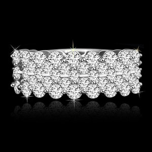 Anello Classico a Doppia Fila con Design Rotondo per Donne - Product Image 1