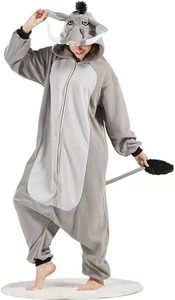 Pyjama de Noël Gengar à succès, dessin animé de film, pyjama mignon pour femmes, ensemble de pyjama en flanelle pelucheuse, cosplay <span class=keywords><strong>Kigurumi</strong></span> - Product Image 3