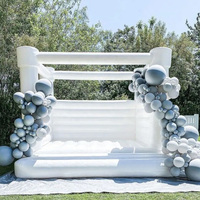 Alliance Party commercial châteaux de saut gonflables pour enfants pvc air videur mariage blanc maison de rebond