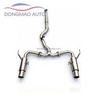 Système d'échappement adapté à la Subaru Leopard WRX 2.5T 2007-2014, silencieux de performance racing, tuyau d'échappement en acier inoxydable