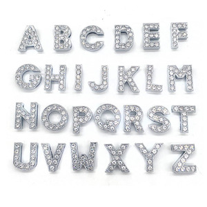Offre Spéciale boutons de bricolage personnalisés, numéros et lettres écologiques, boutons en PVC souple, strass, croco pour <span class=keywords><strong>chaussures</strong></span> - Product Image 2
