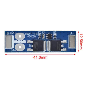 Placa de Protección de Batería PCM Original 1S BMS 3.7V 12A Li-ion 3.2V Lifepo4 18650 para Paquete de Celdas de Batería 1s - Product Image 2