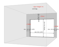 Porte de garage électrique moderne en alliage d'aluminium, étanche, pour la sécurité des villas, surface finie, installation facile, vente en gros
