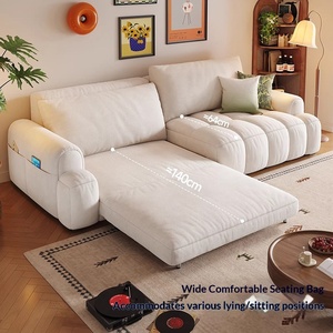 Sofá <span class=keywords><strong>Cama</strong></span> <span class=keywords><strong>Plegable</strong></span> de Doble Uso, Modelo 2026, con Estructura Metálica, Subsidiado por el Gobierno, para Espacios Pequeños - Product Image 4