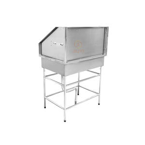 Bañera comercial para aseo de mascotas, fregadero de lavado de perros de acero inoxidable para salones y clínicas de mascotas - Product Image 4