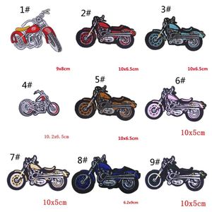 Hot Sell Stock Iron on Punk Style Motorcycle Patch for Clothing Bag Decoration - Product Image 2