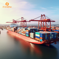 Transporteur logistique le moins cher Tarifs d'expédition Service de messagerie FBA vers les États-Unis Agent de transport maritime français Transporteur DDP