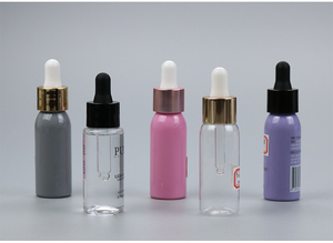 Mini botella de lujo para PET transparente PETG, botella cuentagotas de plástico para apretar, proveedores personalizados, oferta de 5ml, 30ml, espacio vacío para esencial - Product Image 6