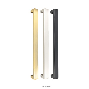 Tirador de Lujo Foxy de Acero Inoxidable para Puertas de Armarios, Cajones y Muebles - Product Image 1