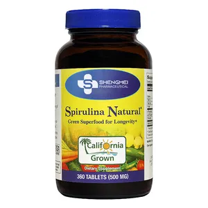 Hot Selling Vegan Spirulina Powder Natural Multivitamin Superfood Spirulina Tablet