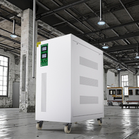 Estabilizador de Voltaje Servo Trifásico Guangchuang TNS-100kVA de 100 KVA con Pantalla Digital y 98% de Eficiencia para Línea de Autopartes