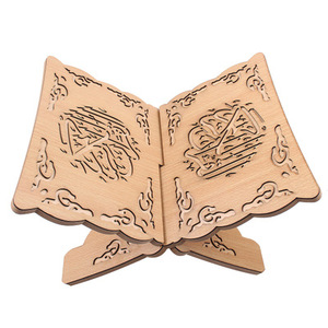 Eid Mubarak Ramadán Soporte de Biblia artesanal de madera para decoraciones de Ramadán EID - Product Image 5