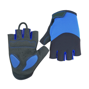 Durable high quality unisex Custom logo half finger OEM service Top quality best design comfortable cycling gloves - Product Image 1