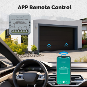 Módulo de puerta automática inteligente para garaje, Sistema Automático compatible con aplicación de Control de voz, controlador de abridor de puerta DIY, <span class=keywords><strong>WiFi</strong></span> - Product Image 4