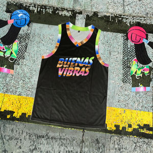 Conjuntos de Uniformes de Baloncesto Personalizados, 100% Poliéster, Secado Rápido, Sin Pedido Mínimo - Product Image 3