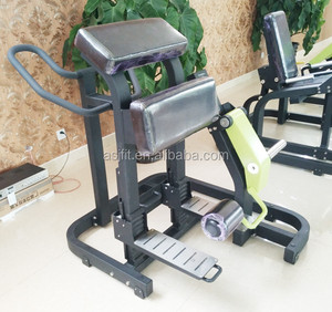 Macchina per allenamento di sicurezza in acciaio ASJ, molto venduta, con carico a piastre, per estensione gambe singole (prono/seduto) per palestre - Product Image 3