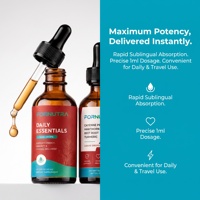 Complément alimentaire aux gouttes de piment de Cayenne, fruit d'aubépine, vitamine D3 K2, betterave, curcuma, cannelle de Ceylan - 60 ml pour les végétariens
