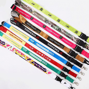 Sublimation Lanyard Exhibition Custom Printing Polyester Lanyards Promotional Lanyard with Branded Logo
