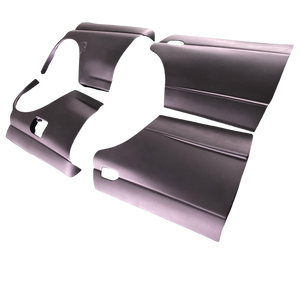 Pour 1990-1994 <span class=keywords><strong>Nissan</strong></span> Skyline R32 4 portes 4 <span class=keywords><strong>DR</strong></span> panneau de quart arrière (4 pièces/ensemble) fibre de verre FRP - Product Image 3