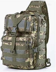 Sac à bandoulière tactique multifonctionnel pour hommes avec sac à bandoulière MOLLE EDC pour l'extérieur/voyage - Product Image 5