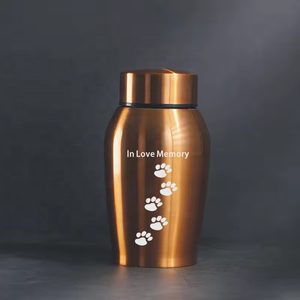 Wholesale Pet <strong>Urns</strong> Dog <strong>Cat</strong> Pet Ashes Cremation <strong>Urns</strong> Multi Sizes Colors Stainless Steel Pet <strong>Urns</strong> for Ashes - Product Image 5
