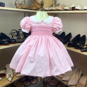 Ropa de Bebé con Bordado Personalizado, Ropa Infantil con Bordado a Mano, Elegantes Vestidos de Princesa para Niñas, Ropa Infantil Artesanal - Product Image 6