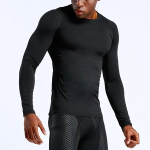 Maglia personalizzata sport jogging allenamento basket fitness da <span class=keywords><strong>uomo</strong></span> collant a compressione magliette a maniche lunghe t-shirt - Product Image 3