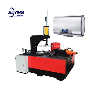 J&Y automatische Tig-Längsschnitt-Schweißmaschine hydraulische horizontale Drückenmaschinen Solar-Wasserheizung-Produktionslinie