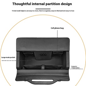 Maleta de vuelo de capitán azafata de 18 pulgadas con ruedas giratorias, equipo de embarque de negocios de <span class=keywords><strong>abogado</strong></span>, caja de dinero, equipaje de barra de tracción - Product Image 5