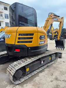 Miniexcavadora SANY SY55C de 5.5 Toneladas, Cucharón de 0.21 m³, EPA CE TUV, Excavadora Compacta para Construcción Urbana - Product Image 2