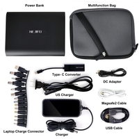 Produits électroniques très vendus, batterie externe portable à charge rapide 50000 mAh pour ordinateur portable, téléphone, tablette