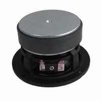 (35-018) Haut-parleur large bande étanche de 3,5 pouces (91 mm) 20W/25W 4/8 Ohm avec cône en aluminium et suspension en caoutchouc pour extérieur et audio marin