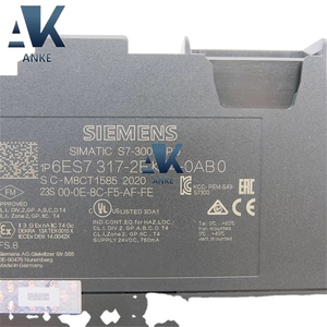 6ES7317-2EK14-0AB0ซีพียู S7-300พีแอลซีของแท้สำหรับอุตสาหกรรมยานยนต์ - Product Image 1