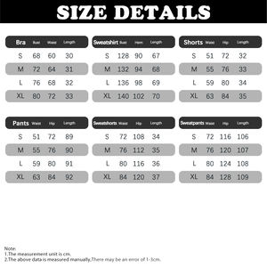 Ensemble de Yoga pour Femme de Fitness : Soutien-Gorge de Sport, Haut Ample à Manches Longues, Legging Taille Haute et Pantalon Large, Couleurs Contrastées - Product Image 4