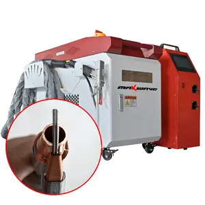 New Double Wire Feeder Welding Metal Iron Stainless Steel Carbon Steel 4 In 1 Fiber Laser Welding Cleaning Cutting Machine