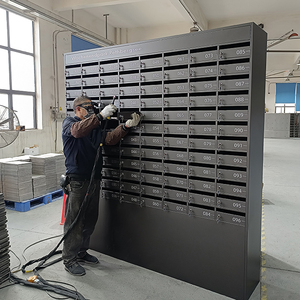 Wholesale Steel Waterproof Anti-Theft Multi-Door Custom Mail Boxes Post Office & Apartment Cluster Mailbox - Product Image 2