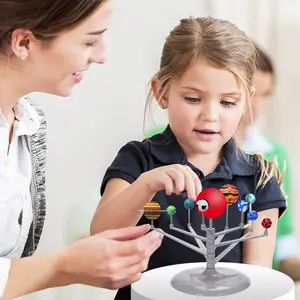 ألعاب تنموية juguets educativos سهلة التركيب تعلم تعليم الأطفال علم الكواكب نظام شمسي