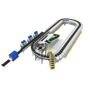 Online Commercial Company Use Sorting Line Automatic Sorting Parcel Sorting Machine/Wheel Sorter Dws System Conveyor