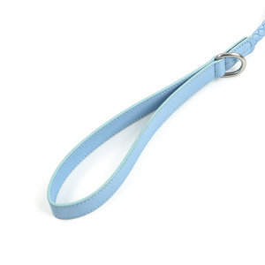 Benutzer definiertes neues Design Weiche PU-Leder geflochtene Hunde leine Hand gefertigte verstellbare Hunde halsband und Leine Set für Hunde gehen - Product Image 4