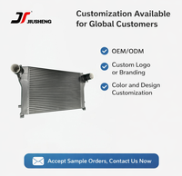 El intercooler de placa de intercambio más popular, 100% a prueba de fugas, para Audi SQ7, RS6, C8, S4 B9, TT8N, reemplazo de intercooler