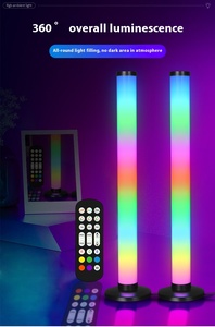 RGB Gaming Musik-Sync Ambiente-Beleuchtung 360-Grad Smart <span class=keywords><strong>LED</strong></span>-Lichtleiste USB Modernes Design Rhythmus-Ambientebeleuchtung für Gaming-Räume - Product Image 5