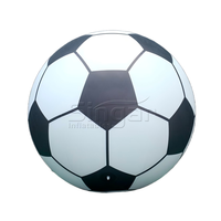 Ballon de football géant gonflable en PVC, hermétique, pour la plage et les sports