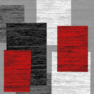 Tapis moderne en jacquard turc tissé à poils longs résistant aux taches avec support en jute en polypropylène fabriqué à la machine Décoration d'intérieur en provenance de Turquie - Product Image 1