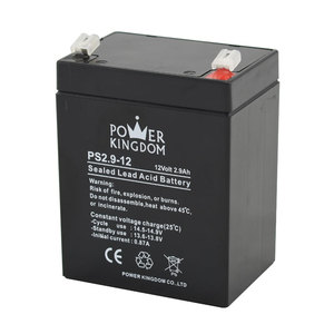 Batería VRLA de Alta Calidad PS2.9-12 <span class=keywords><strong>12V</strong></span> <span class=keywords><strong>2</strong></span>.<span class=keywords><strong>9Ah</strong></span> Libre de Mantenimiento para Sistemas de Seguridad y Electrónica de Consumo - Product Image 1