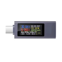 KWS-2303C Type-C Current Voltage Capacity Phone USB Tester DC 4-30V 0-12A Power Meter Tester PD Mobile Power Detector Test