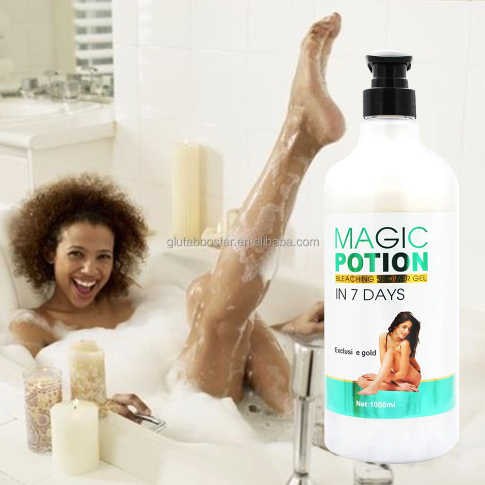 glutathione original skin whitening soap by magic potions Gluta White & Collagen Clarifying & Exfoliating 190g, Serum Fair and White Original Glutathion