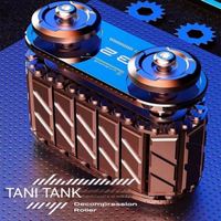 Tank Fidget Roller Autisme TDAH Métal EDC Jouets Fidget Jouets de Bureau Anti-Stress et Anxiété Cadeau Adulte