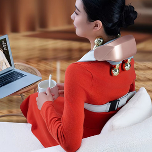 Mới đến thông minh cổ tử cung massager với 4 chế độ 2500mAh pin lithium 3 mức độ nhiệt độ không đổi nóng nén cổ - Product Image 1