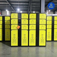 Casier de rangement intelligent pour bagages avec paiement sans argent liquide et en espèces Nayax pour aéroports, gares et espaces publics