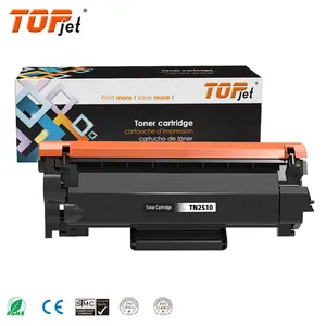 Topjet TN2510 2017 TN 2510 nuevo cartucho de tóner láser Compatible con impresora Brother DCP L2640DW HL L2480DW MFC L2807DW